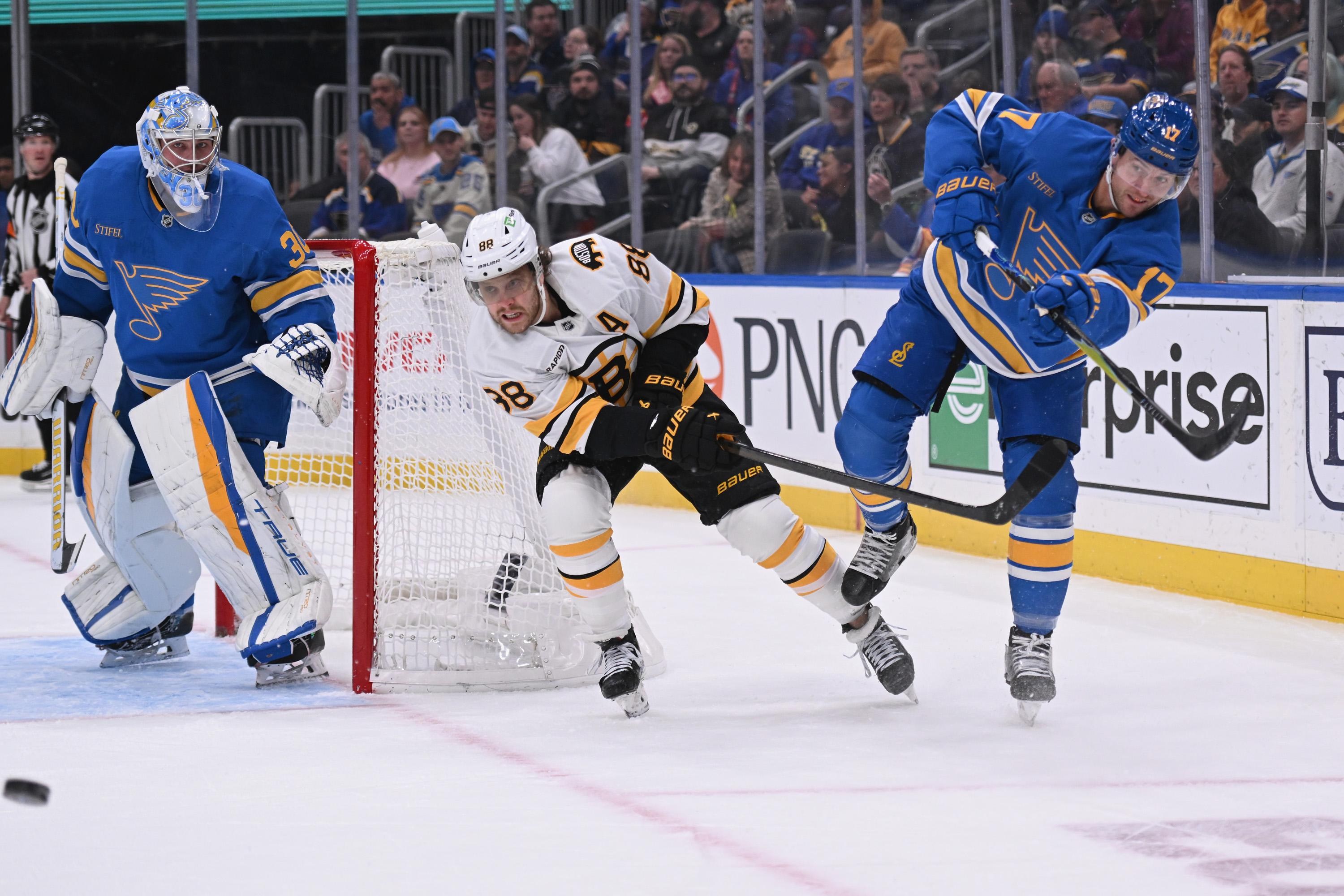 Preview: Bruins continue their road trip in St. Louis