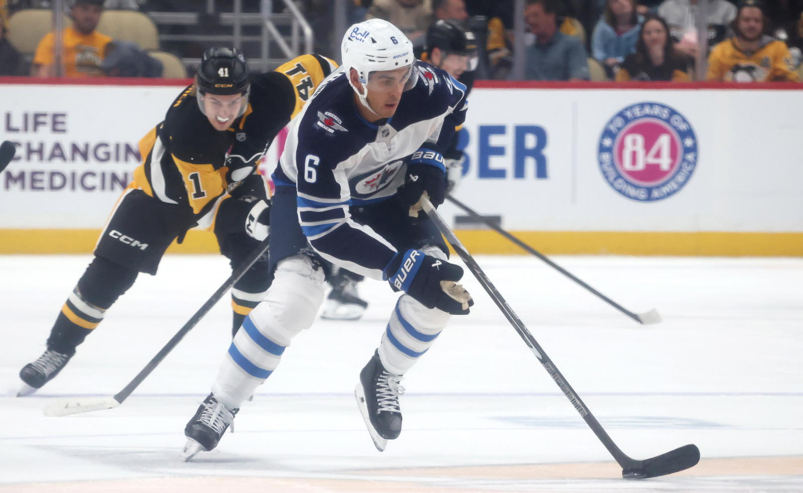 Former Jets Defenceman Jack St. Ivany Records Two Assists, Earns Third Star in Capitals Debut